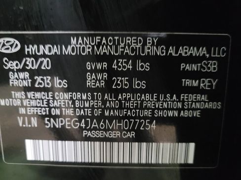 Used 2021 Hyundai Sonata SE w/ Cargo Package FWD image 33