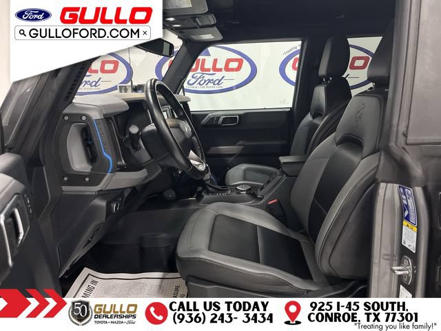 Certified 2021 Ford Bronco Black Diamond w/ Sasquatch Package AWD/4WD image 31