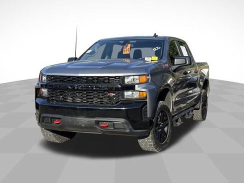 Used 2021 Chevrolet Silverado 1500 Custom Trail Boss w/ LPO, Dark Essentials Package image 1
