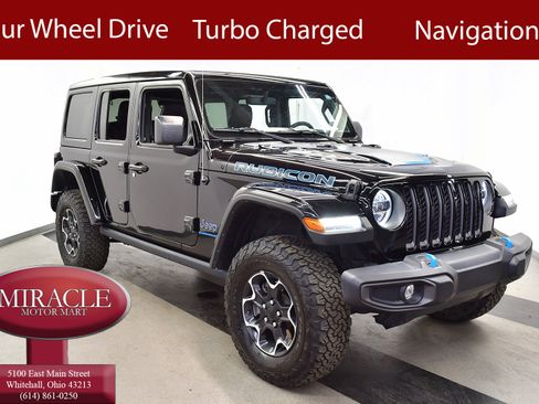 Used 2023 Jeep Wrangler Unlimited Rubicon 4xe w/ Cold Weather Group AWD/4WD image 1