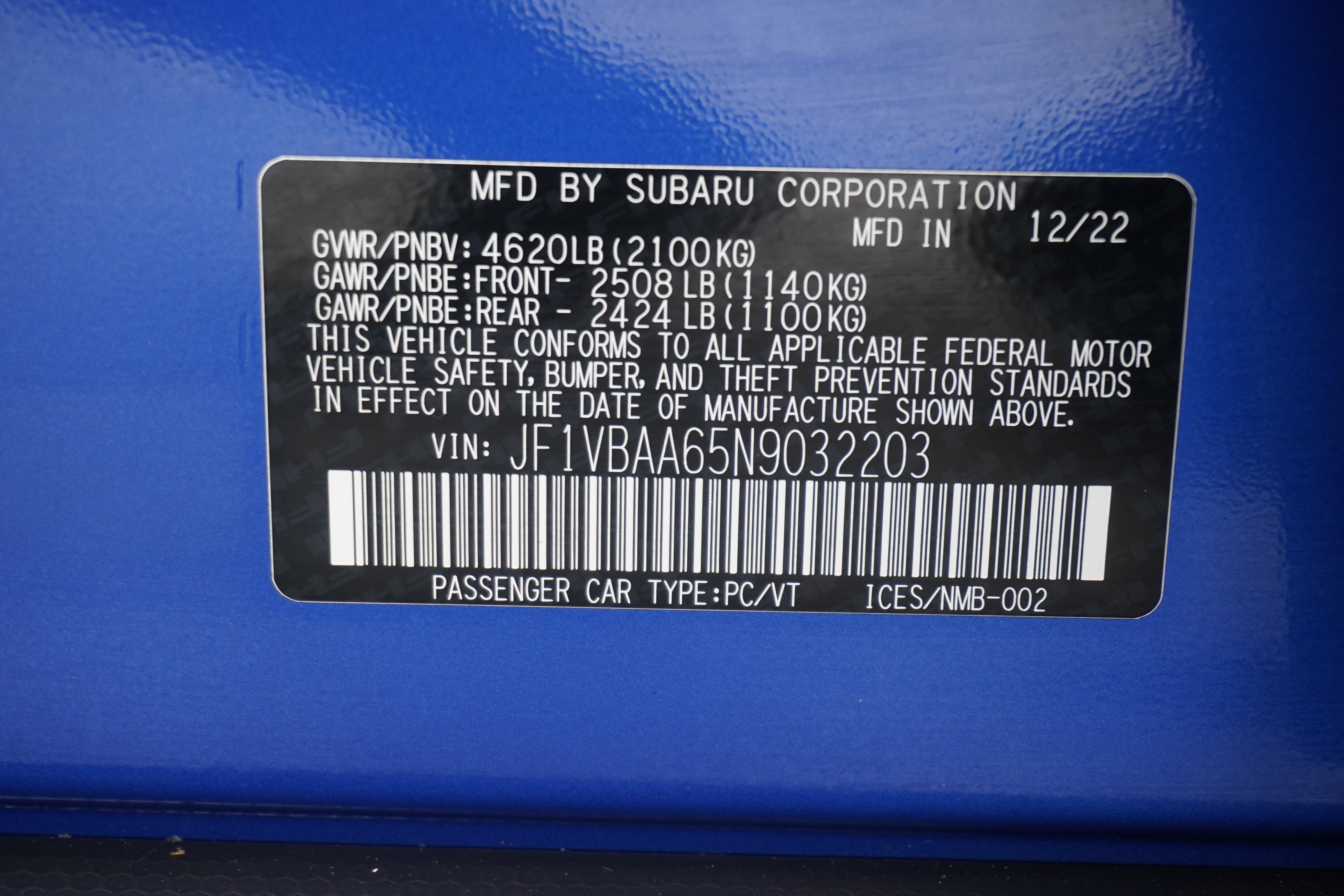 Used 2022 Subaru WRX AWD/4WD image 27