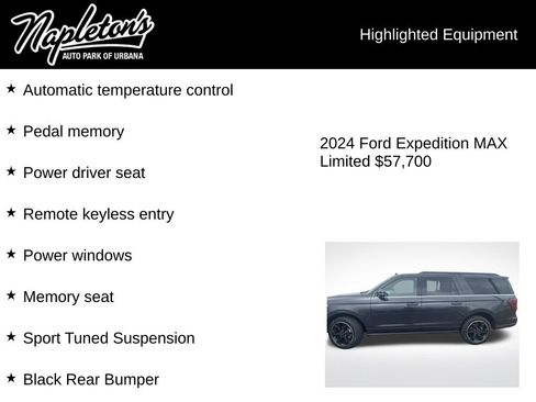 Used 2024 Ford Expedition Max Limited image 6