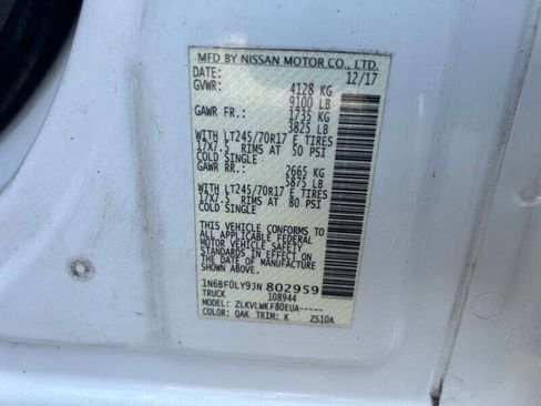 Used 2018 Nissan NV 2500 S image 12