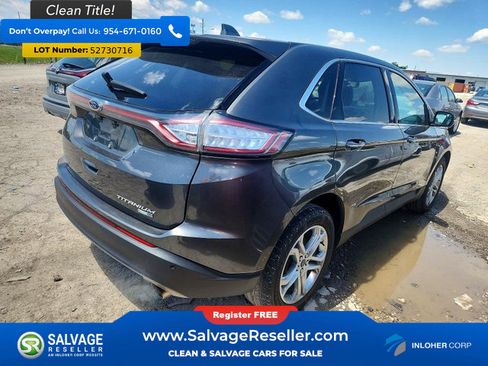 Used 2018 Ford Edge Titanium w/ Equipment Group 301A AWD/4WD image 4