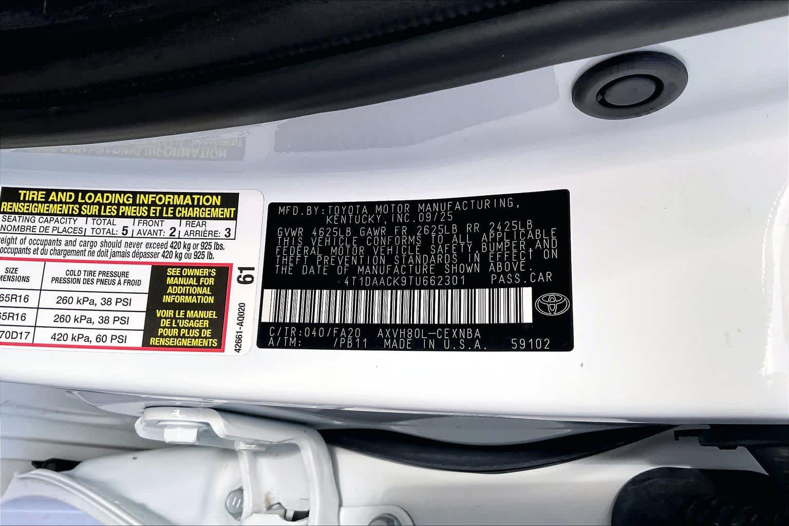 Used 2026 Toyota Camry LE w/ Convenience Package FWD image 33