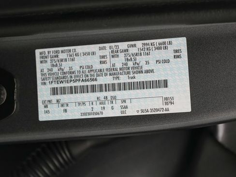 Certified 2023 Ford F150 XLT w/ Equipment Group 302A High AWD/4WD image 24