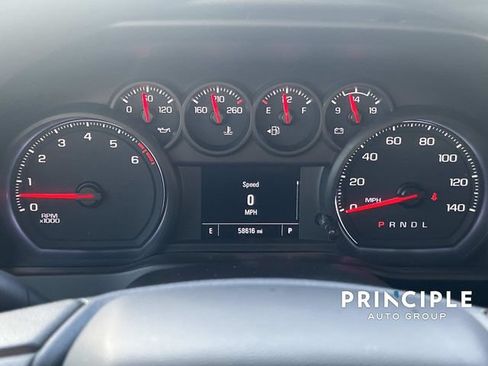 Used 2021 Chevrolet Silverado 1500 Custom w/ LPO, Dark Essentials Package RWD image 22