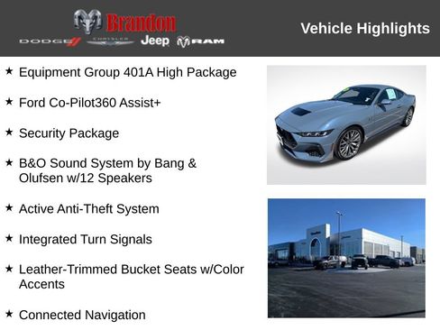 Used 2025 Ford Mustang GT Premium RWD image 3