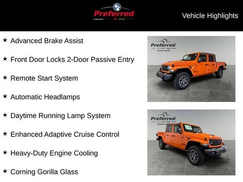 New 2025 Jeep Gladiator Sport image 12