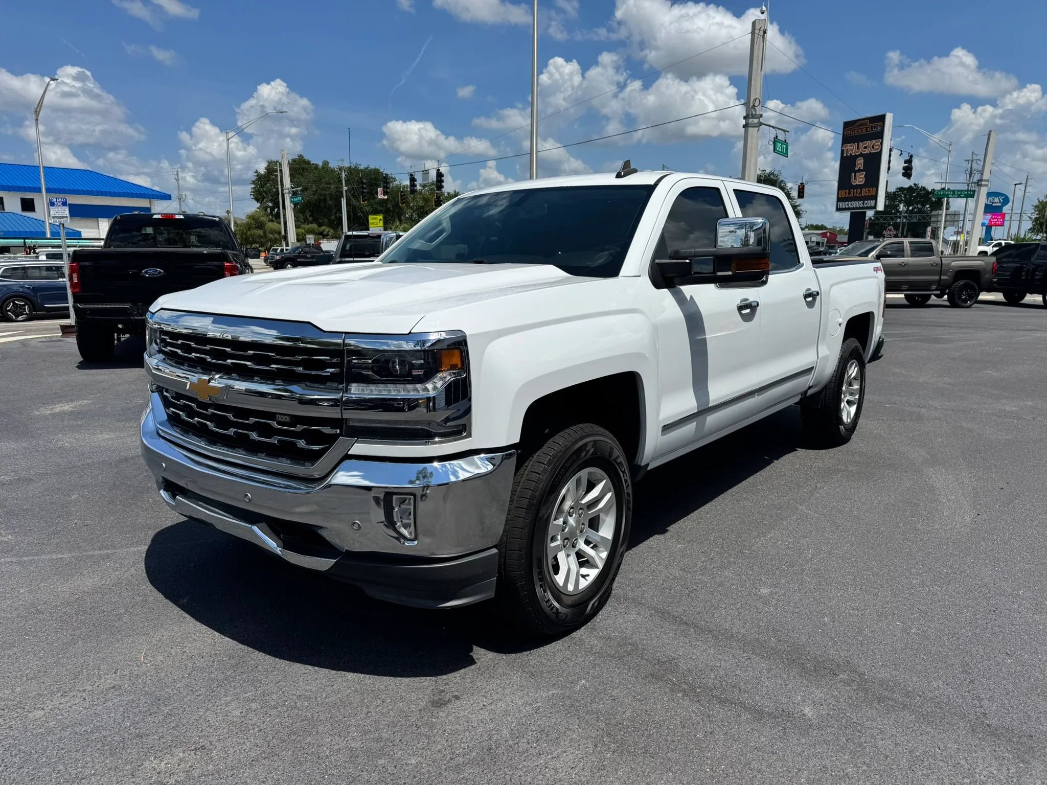 Used 2018 Chevrolet Silverado 1500 LTZ w/ LTZ Plus Package AWD/4WD image 1
