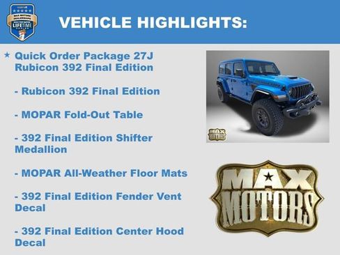 New 2024 Jeep Wrangler Rubicon 392 image 6