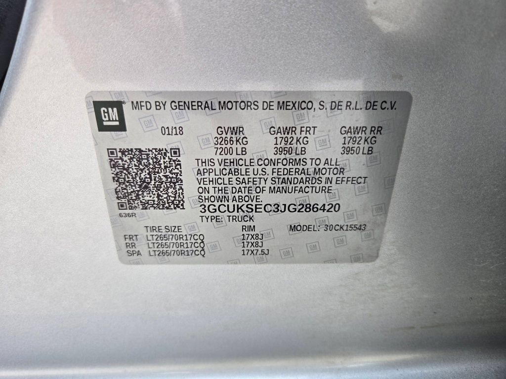Used 2018 Chevrolet Silverado 1500 LTZ AWD/4WD image 26