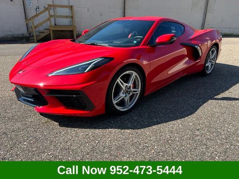Used 2023 Chevrolet Corvette Stingray Premium Cpe w/ Battery Protection Package RWD image 1