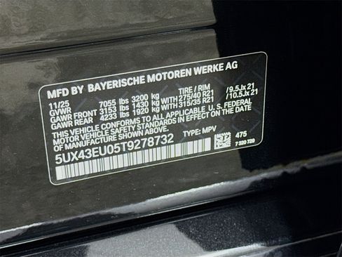 New 2026 BMW X5 xDrive50e w/ M Sport Package image 34