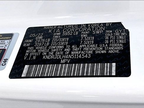 Certified 2022 Kia Sorento SX w/ Panoramic Sunroof Package image 30