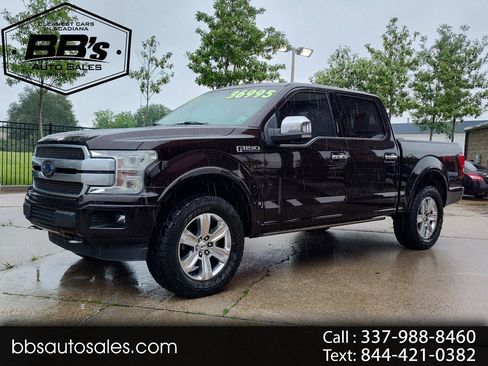Used 2018 Ford F150 Platinum w/ Equipment Group 701A Luxury AWD/4WD image 1