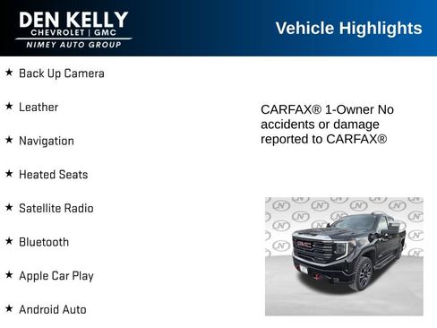 Used 2024 GMC Sierra 1500 AT4 w/ Technology Package AWD/4WD image 6
