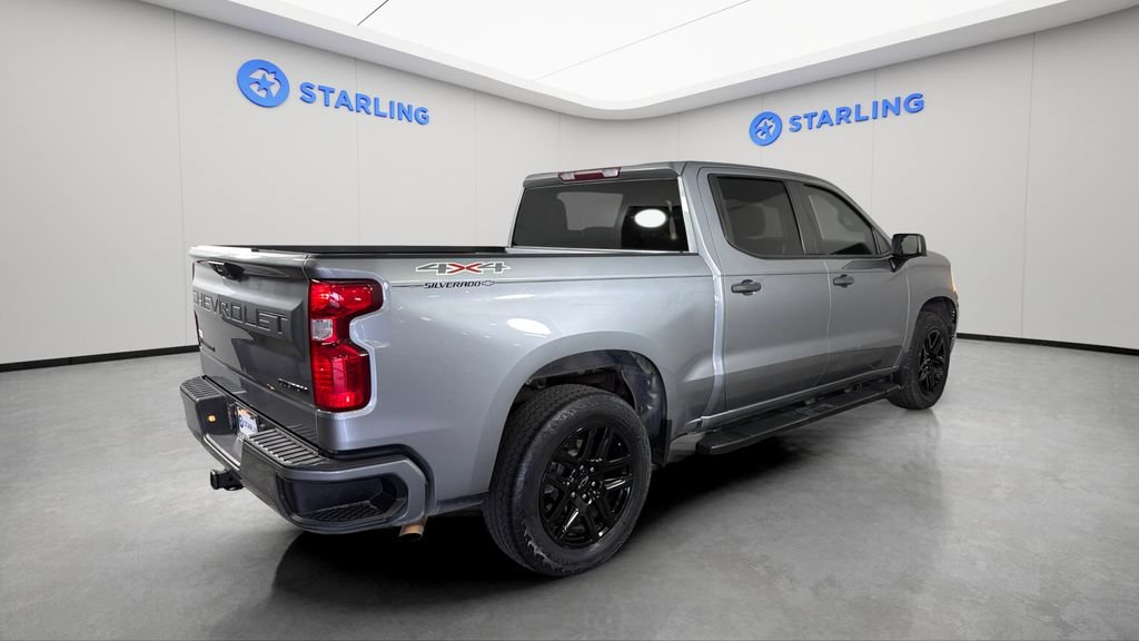 Certified 2023 Chevrolet Silverado 1500 Custom w/ LPO, Dark Essentials Package AWD/4WD image 9