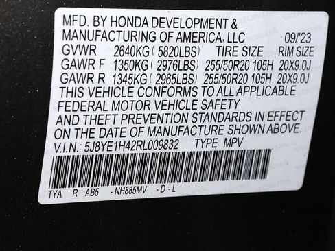 Certified 2024 Acura MDX SH-AWD w/ Technology Package image 41