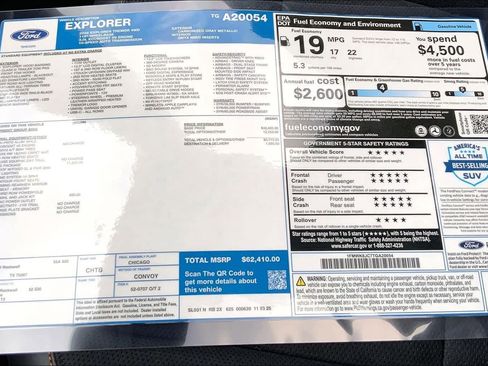 New 2026 Ford Explorer Tremor w/ Tremor Ultimate Package image 19