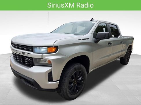 Used 2021 Chevrolet Silverado 1500 Custom w/ LPO, Dark Essentials Package AWD/4WD image 9