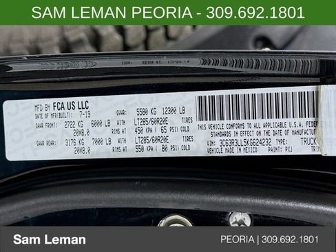 Used 2019 RAM 3500 Big Horn w/ Black Appearance Package image 29