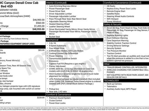 Certified 2022 GMC Canyon Denali image 6