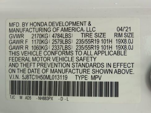 Used 2021 Acura RDX w/ Technology Package image 35