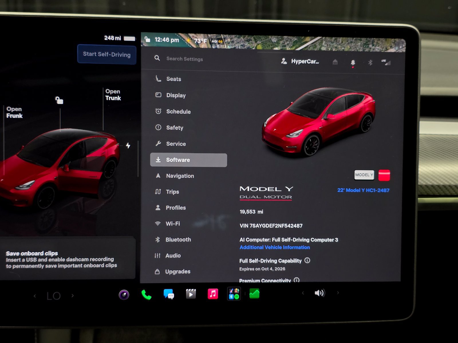 Used 2022 Tesla Model Y Performance AWD/4WD image 4