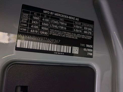 New 2026 Mercedes-Benz Sprinter 144 Cargo image 15