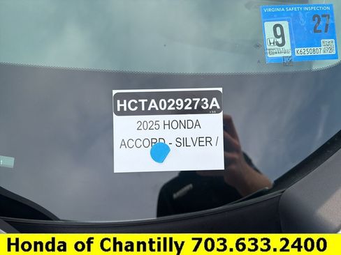 Certified 2025 Honda Accord LX image 35