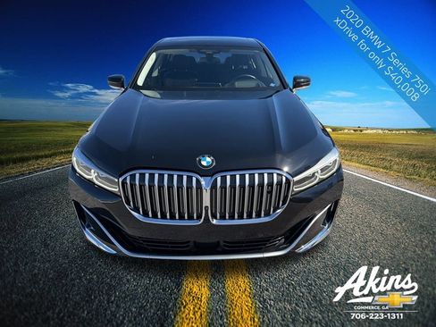 Used 2020 BMW 750i xDrive w/ Executive Package image 2