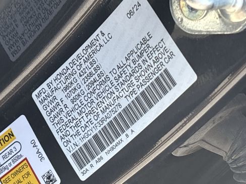 Used 2024 Honda Accord EX image 25