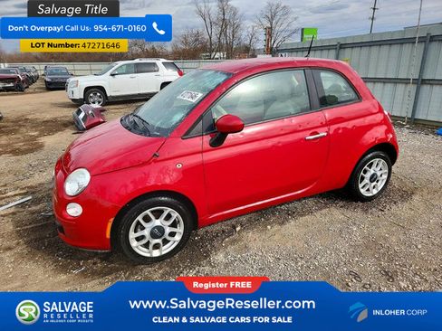 Used 2012 FIAT 500 Pop image 1