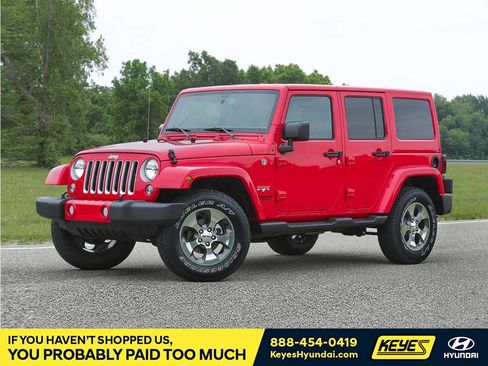 Used 2018 Jeep Wrangler Unlimited Sahara AWD/4WD image 1