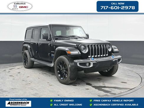 Used 2023 Jeep Wrangler Sahara w/ Cold Weather Group image 1