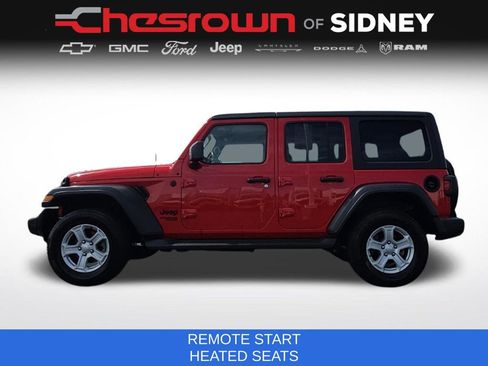 Used 2021 Jeep Wrangler Unlimited Sport AWD/4WD image 16