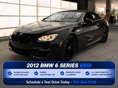 Used 2012 BMW 650i Convertible w/ M Sport Pkg