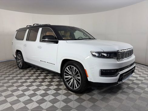 Used 2023 Jeep Grand Wagoneer L Series III w/ Rear Seat Video Group 1 image 1