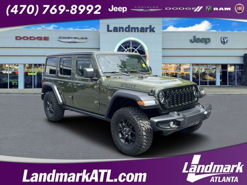 Used 2024 Jeep Wrangler Unlimited Sport AWD/4WD image 1