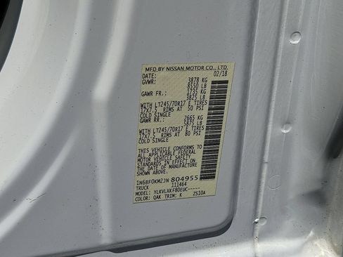 Used 2018 Nissan NV 1500 SV RWD image 29