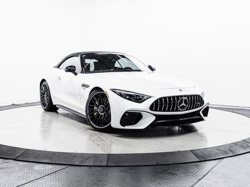 Used 2022 Mercedes-Benz SL 55 AMG 4MATIC image 1
