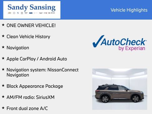 Used 2023 Nissan Pathfinder Platinum w/ Lighting Package (N93) FWD image 8