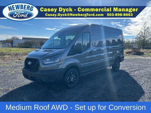 New 2026 Ford Transit 350 148 Medium Roof AWD w/ Upfitter Package image 2