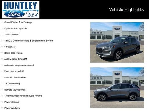 Used 2021 Ford Escape SEL w/ Class II Trailer Tow Package image 2