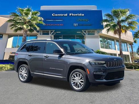 Certified 2022 Jeep Grand Cherokee Summit w/ Adv Protech Group IV RWD image 2