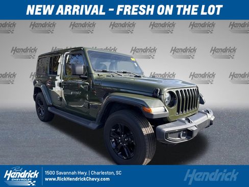 Used 2020 Jeep Wrangler Unlimited Sahara image 1