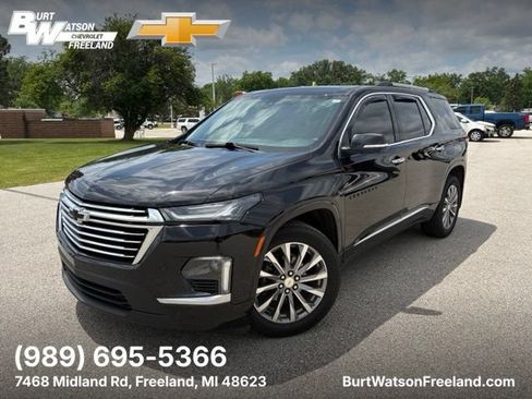 Used 2023 Chevrolet Traverse Premier w/ LPO, Floor Liner Package AWD/4WD image 1
