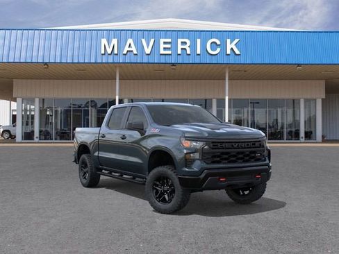 New 2026 Chevrolet Silverado 1500 Custom Trail Boss w/ LPO, Dark Essentials Package AWD/4WD image 1