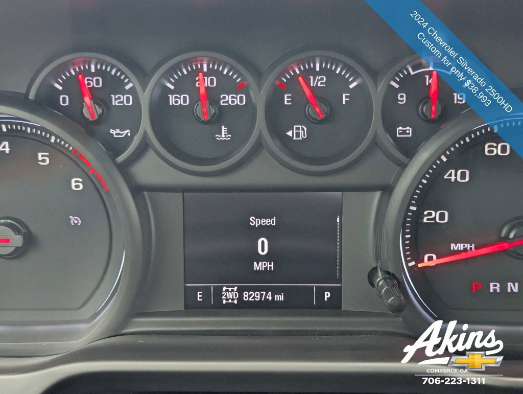 Used 2024 Chevrolet Silverado 2500 Custom w/ Custom Convenience Package AWD/4WD image 24